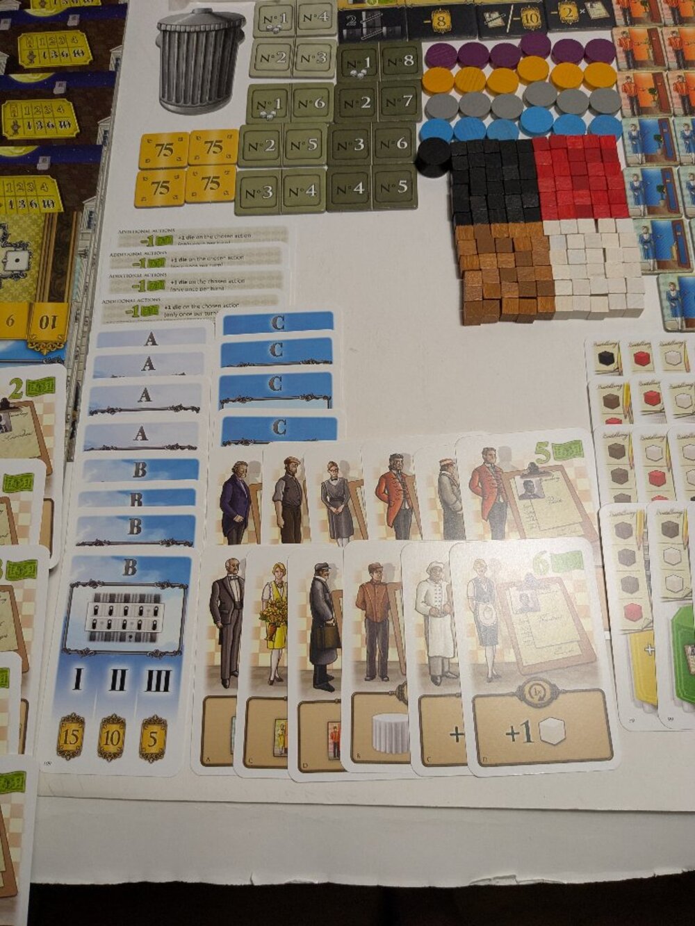 Grand Austria Hotel Board Game Complete Strategy Economic Resource Management - Picture 7 of 16
